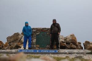 A wet and windy Cape Agulhas