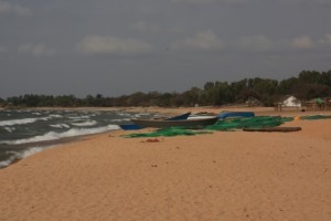 Fishing beach on the Lake at Nkhotakota