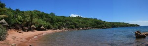 Nice beach near Kigoma 