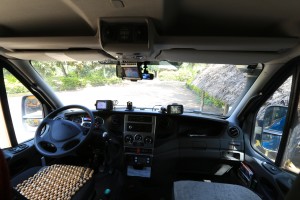 camper truck interior front cab