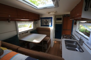 choosing an overland vehicle - interior looking forwards