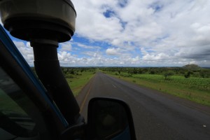 On the road in Moz... at last!!!