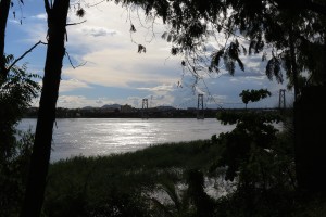 Tete bridge over the Zambezi - place of many mosquitoes!