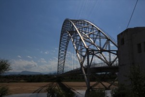 Birchenough Bridge - perhaps not surprisingly, by the same guy who did Sydney Harbour Bridge