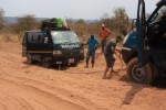 stuck bus - zimbabwe