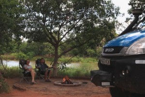 Campfire by the Limpopo