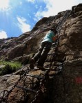 Climbing in Drakensberg South Africa