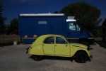 Cuthbert and a 2CV