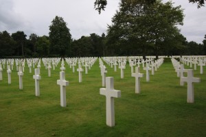 US war cemetery Normandy