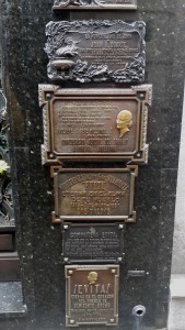 Eva Peron cemetery