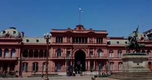 Wonder why it's called the Casa Rosada? :-)