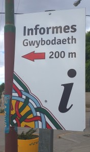 welsh sign in Argentina