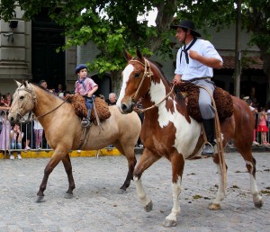 Gaucho and father San Antonio de Areco