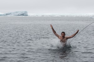 polar plunge Antarctica