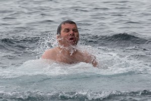 polar plunge Antarctica