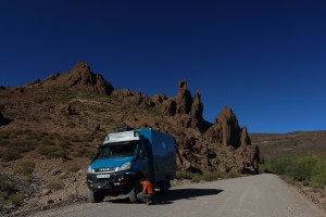 near Aguas Calientes Argentina