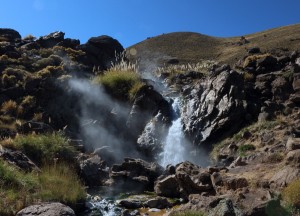 Not smudges on the lens - a steamy stream