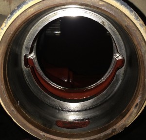 Old Bearing Outer Race Removed