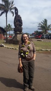 Arrival Easter Island