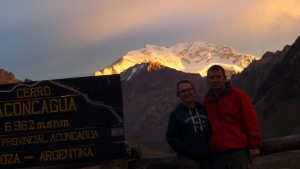 Sunrise at Aconcagua