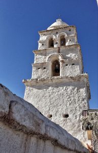 Bolivian altiplano church