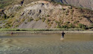 Walking the river