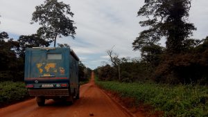 Road Bolivia to Brazil - San Matias Border