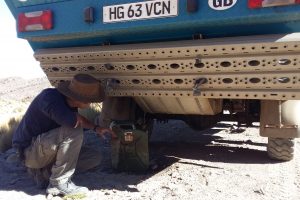 hole in a fuel tank