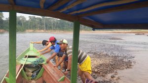 shallow river boating