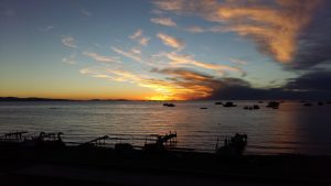 Copacabana sunset