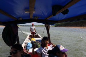 Long-boat Bolivian jungle