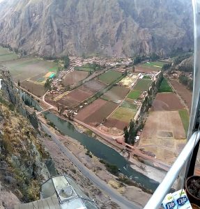 skylodge view from the loo Sacred Valley Peru