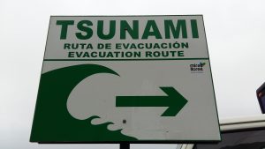 Tsunami warning