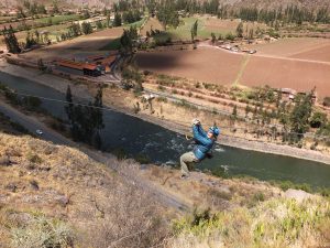 zip-wire Sacred Valley Peru