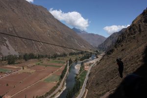 zip-wire Sacred Valley Peru