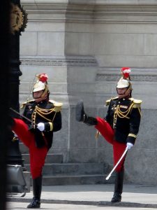 Lima changing the guards