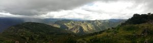 view from kuelap north peru