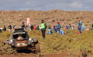 watching Dakar Rally