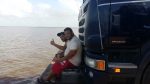 Amazon River Truck Ferry