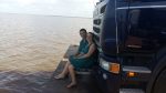 Amazon River Truck Ferry