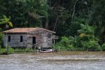 Amazon river village