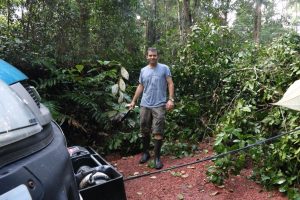 road block suriname