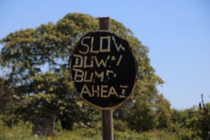 Rupununi road sign