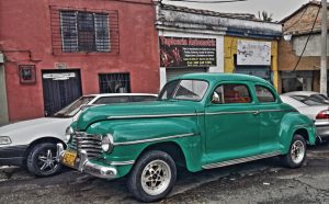 Old car Medellin