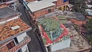 Medellin Roof-top Art