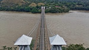 santa fe suspension bridge