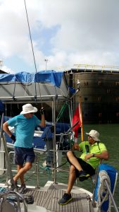 canal crew on s/v platina