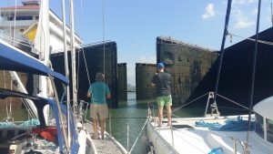 panama lock gates