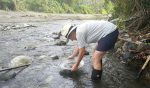 panning for gold