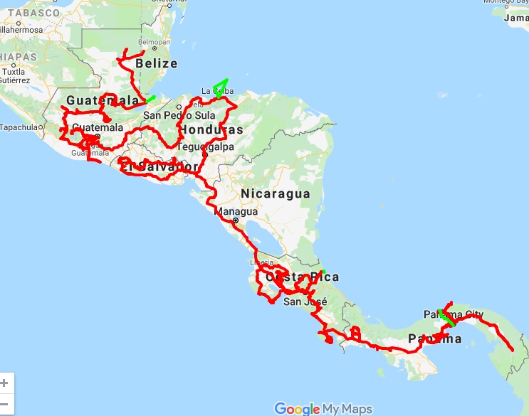 overlanding central america